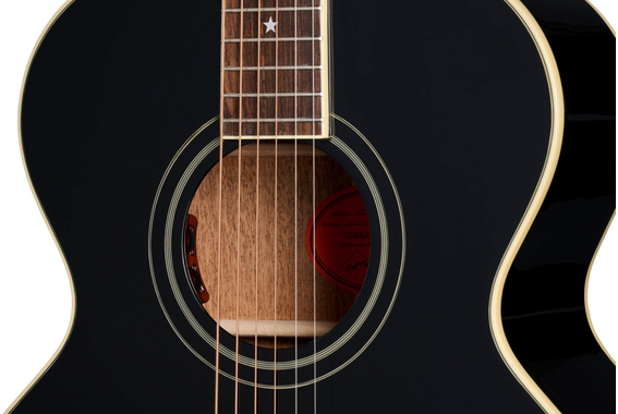 Epiphone J-180 LS Ebony image 6