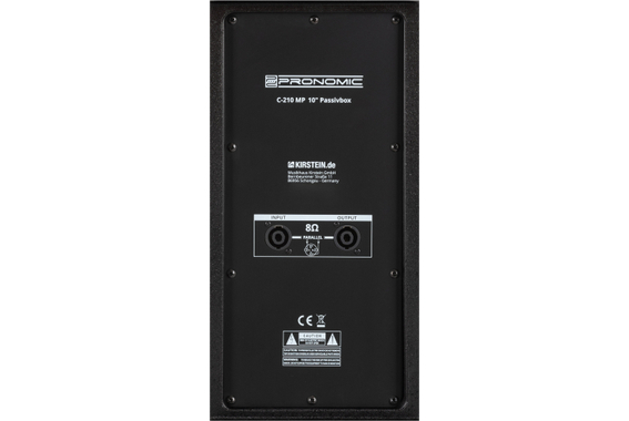 Pronomic C-210 MP 10" Passivbox Stereo Set image 6