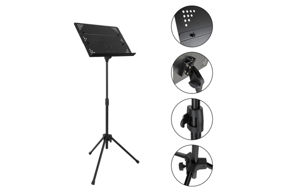 Atril de Orquesta Classic Cantabile OSS-01 Desmontable image 6