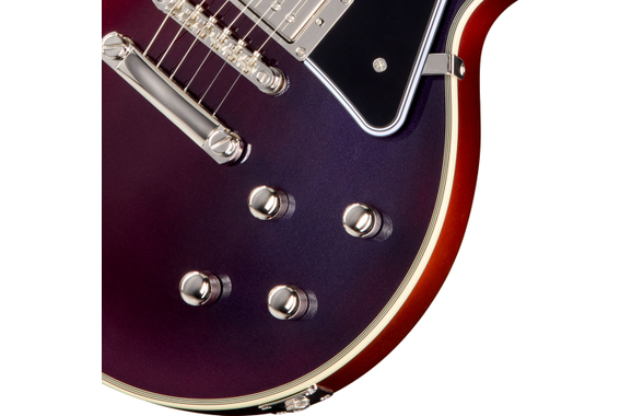 Epiphone Futura Les Paul Custom Midnight Ember Shift image 6