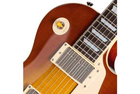 Epiphone 1959 Les Paul Standard Reissue Golden Poppy Burst image 6