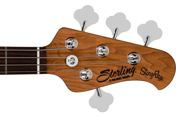 Sterling by Music Man StingRay Ray34SM 3 Tone Sunburst image 6