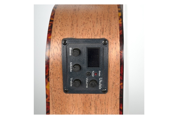 Set Ukulele Concert Premium Cascha in Mogano con Pickup image 6