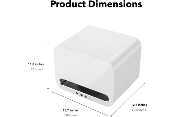 WiiM Sub Pro WiFi Actieve Subwoofer Wit image 6