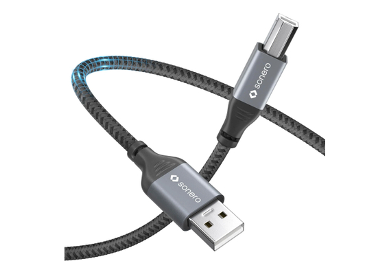 Sonero Câble USB 2.0 Type A Vers B Pour Imprimante 1,5m image 6