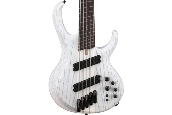 Ibanez BTB855MS-TWF Bass Workshop BTB Basse Électrique 5-String Transparent White Flat image 6