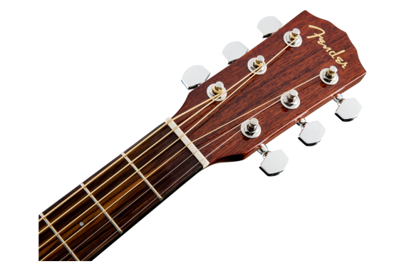 Fender CD-60SCE Westerngitaar All-Mahogany Natural Set image 6
