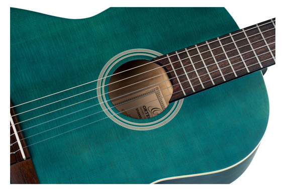 Ortega RST5MOC Chitarra Classica Ocean Blue Set image 6