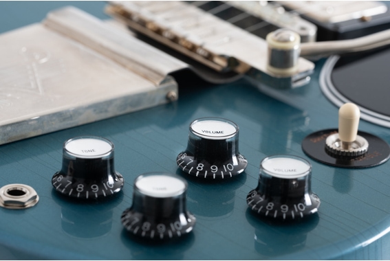 Gibson 1964 SG Standard Reissue Maestro Pelham Blue image 6