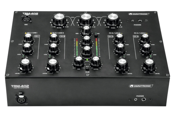 Omnitronic TRM-402 Set de Mixeur Rotary 4 Canaux image 6
