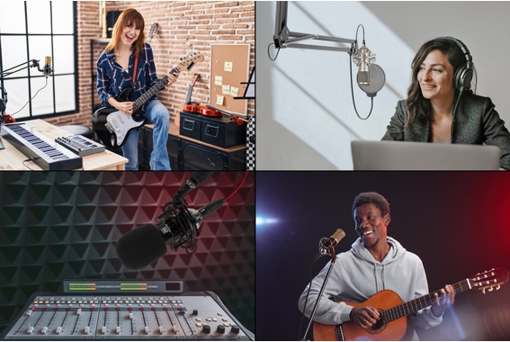 Pronomic CM-100S Studio Großmembranmikrofon inkl. Spinne & Windschutz Silber image 6