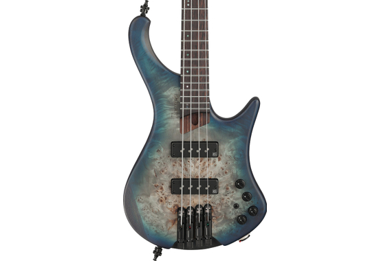 Ibanez EHB1500-CTF Electric Bass Cosmic Blue Starburst Flat image 6
