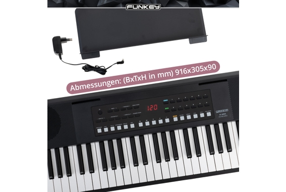 FunKey 61 MKII Keyboard schwarz  - Retoure (Zustand: sehr gut) image 6
