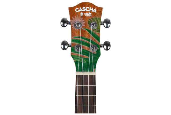 Cascha Art Series Sopran Ukulele Leafy image 6