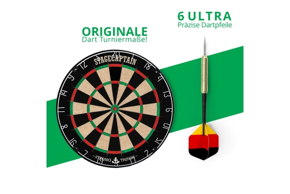 Stagecaptain DBS-1715 BullsEye Pro Cible de fléchettes  image 6