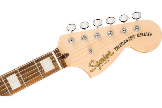 Squier Paranormal Troublemaker Telecaster Deluxe Bigsby Black image 6