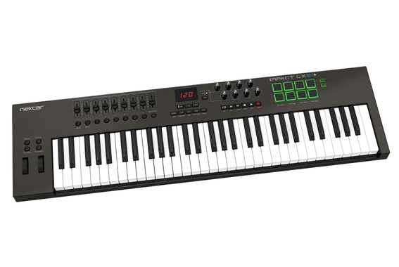 Nektar Impact LX61+ USB MIDI Keyboard Controller Set image 6