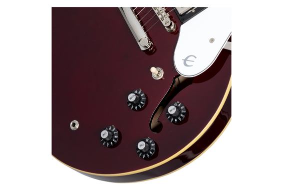 Epiphone Noel Gallagher Riviera Dark Wine Red image 6