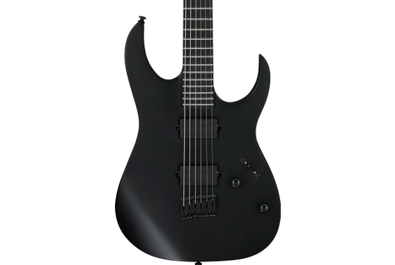 Ibanez RGRTBB21-BKF Iron Label Baritone Black Flat image 6