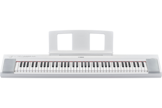 Yamaha Piaggero NP-35 Portable Piano Bianco image 6