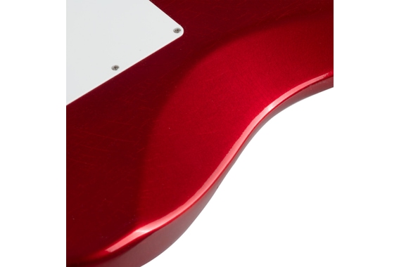 Fender Limited Edition Roasted '65 Strat DLX Closet Classic Aged Candy Apple Red image 6