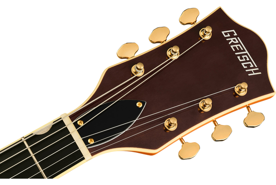 Gretsch Synchromatic Nashville Hollow Body Single-Cut with Bigsby 50's Orange Stain image 6