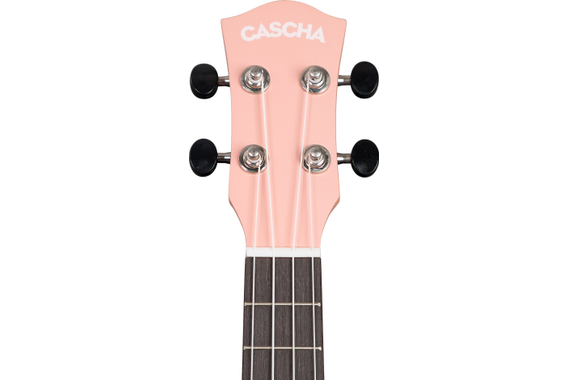 Set Ukulele Soprano Cascha Tiglio Rosa image 6