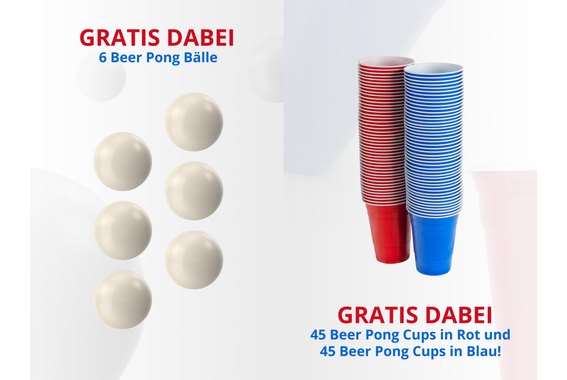 Stagecaptain Beer Pong Tavolo "Bavaria" image 6