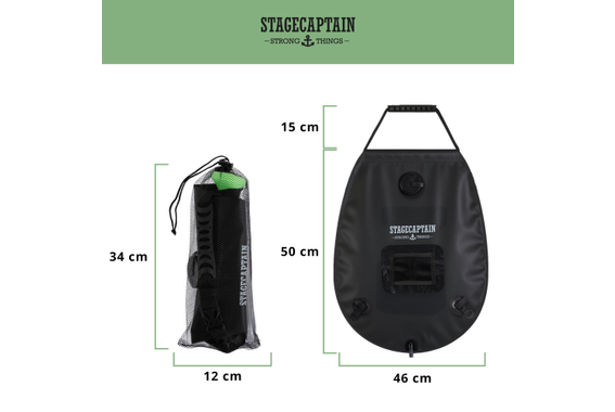 Stagecaptain MD-20 Deluxe Showerqueen Douche Mobile Set de 2 image 6