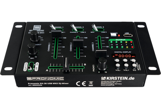 Pronomic DX-26 USB MKII DJ-Mixer  - Retoure (Zustand: sehr gut) image 6