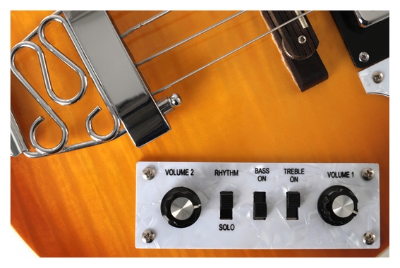 Rocktile VB-1 "Sir Paul" Vintage Beatbass Set Sunburst image 6