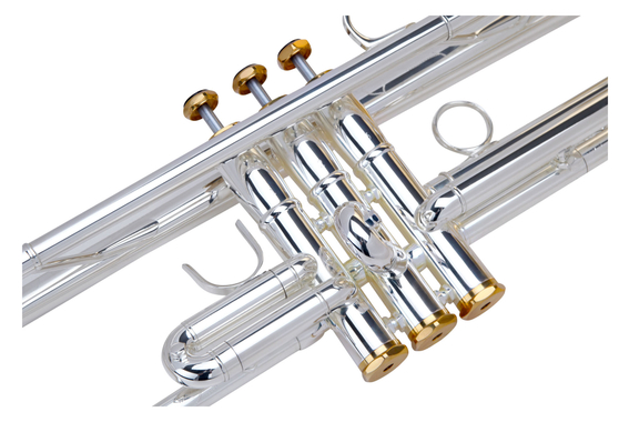 Lechgold TR-16S Bb-trompet verzilverd image 6