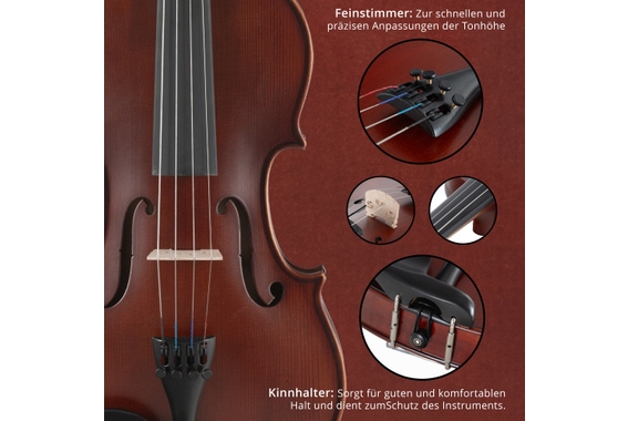 Classic Cantabile Brioso Set De Violín 4/4 image 6