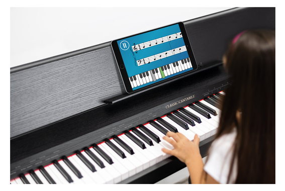 Classic Cantabile DP-S1 SM E-Piano Schwarz matt  - Retoure (Zustand: sehr gut) image 6