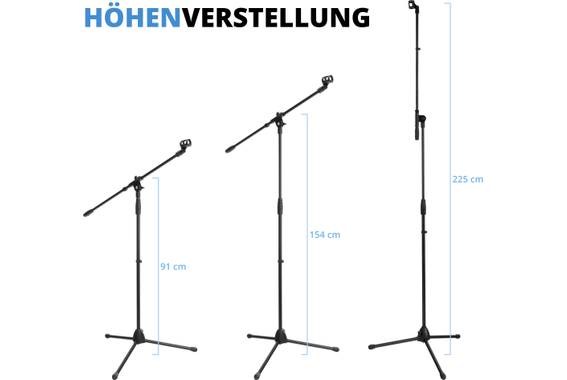 McGrey MBS-01 Pied de Micro avec Perche et Pince Micro 5x Set image 6
