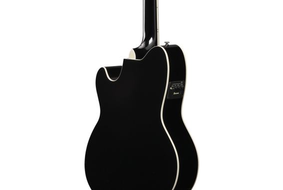 Ibanez TCY10PA-BKB Westerngitarre Transparent Brown Black Burst High Gloss image 6