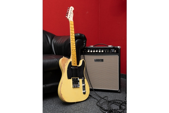 Rocktile Vinstage TL-HMBB E-Gitarre Vintage Blonde  - Retoure (Zustand: sehr gut) image 6