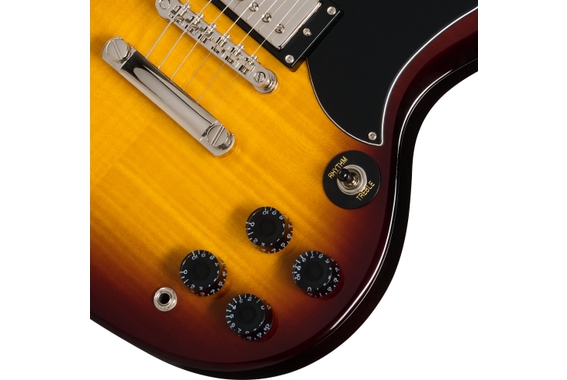 Epiphone SG Tribute Plus Vintage Sunburst image 6