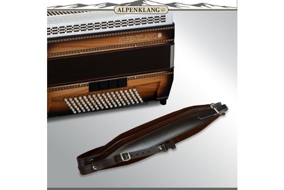 Alpenklang Pro Accordeon IV 96 CM Olijf image 6
