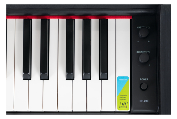 Classic Cantabile DP-230 SM E-Piano schwarz matt  - Retoure (Zustand: gut) image 6