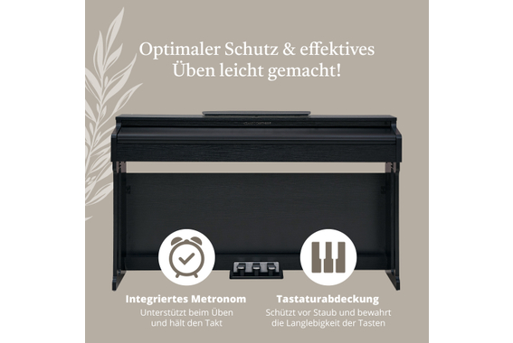 Classic Cantabile DP-220 SM E-Piano Schwarz matt  - Retoure (Zustand: sehr gut) image 6
