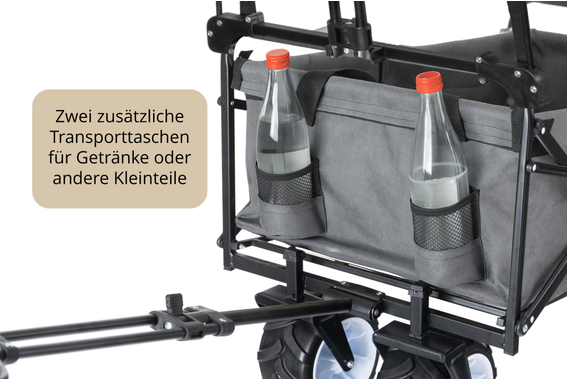 Stagecaptain Bollycart-907D GY Carretto Pieghevole con Tetto image 6