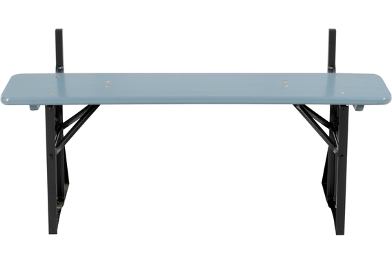 Stagecaptain BBB-119 GY Hirschgarten Bierzeltbank mit Lehne 119 cm Grau  - Retoure (Zustand: sehr gut) image 6