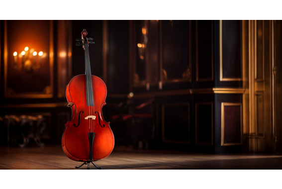 Classic Cantabile CP-100 Cello 4/4 Set inkl. Bogen + Tasche  - Retoure (Zustand: sehr gut) image 6