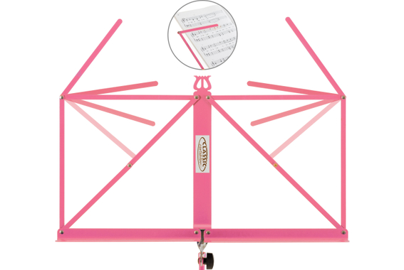 Classic Cantabile 100 Pupitre Medium Rose 10 Pièces image 6