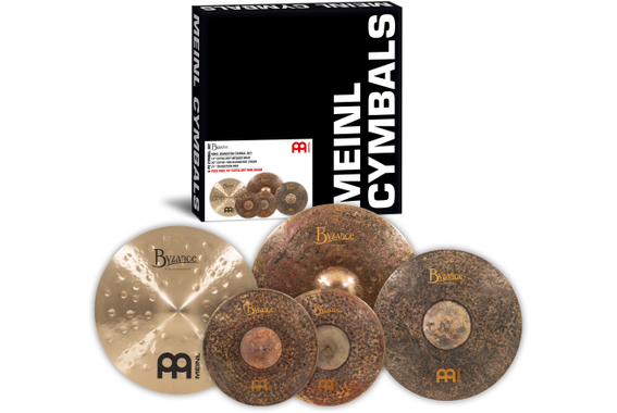 Set de Cymbales Meinl MJ401+18 Byzance Mike Johnston image 6