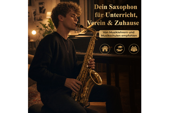 Classic Cantabile AS-450 Eb-Altsaxophon  - Retoure (Zustand: sehr gut) image 6