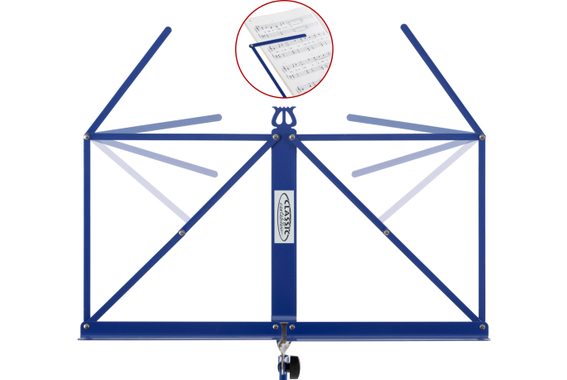 Classic Cantabile 100 Pupitre Medium Bleu Lot de 10 image 6