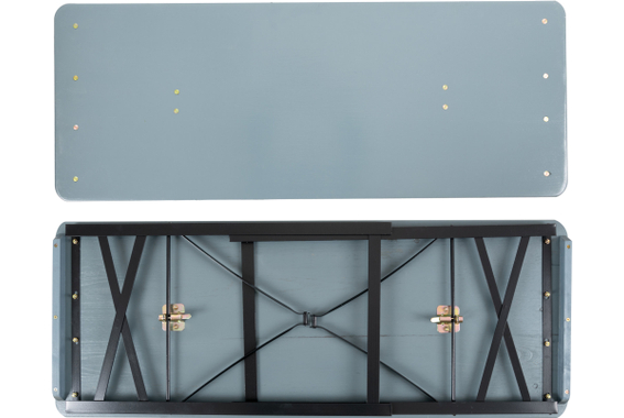 Stagecaptain BBT-119 GY Hirschgarten Beer Tent Table 119 cm Gray image 6
