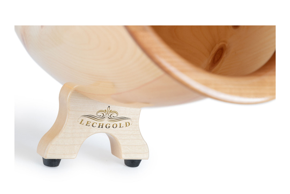 Lechgold Alphorn Zirbe F 360 cm Set 3 pièces incl. tube à main en Sib image 6